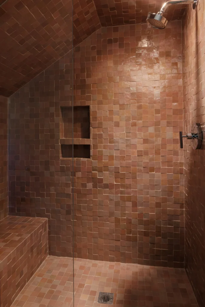 A bathroom in the Mill House